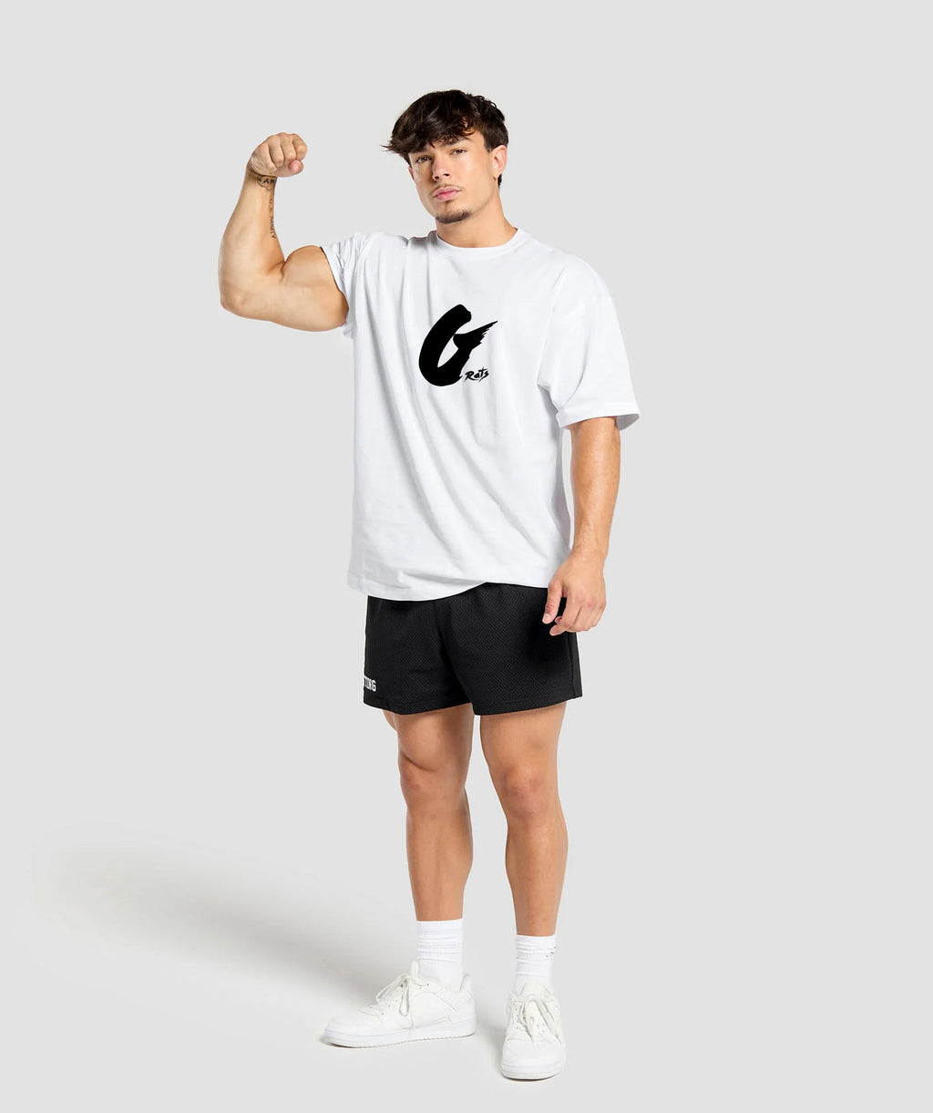 Oversized Baggy Crew Neck Tee - Gents