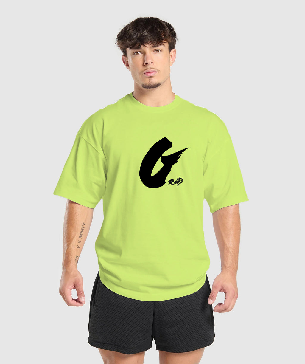 Oversized Baggy Crew Neck Tee - Gents