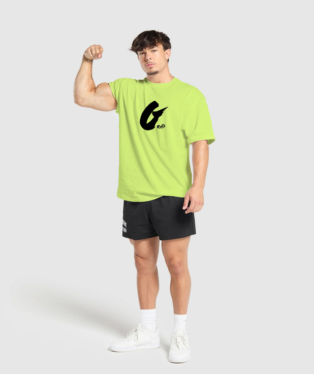 Oversized Baggy Crew Neck Tee - Gents