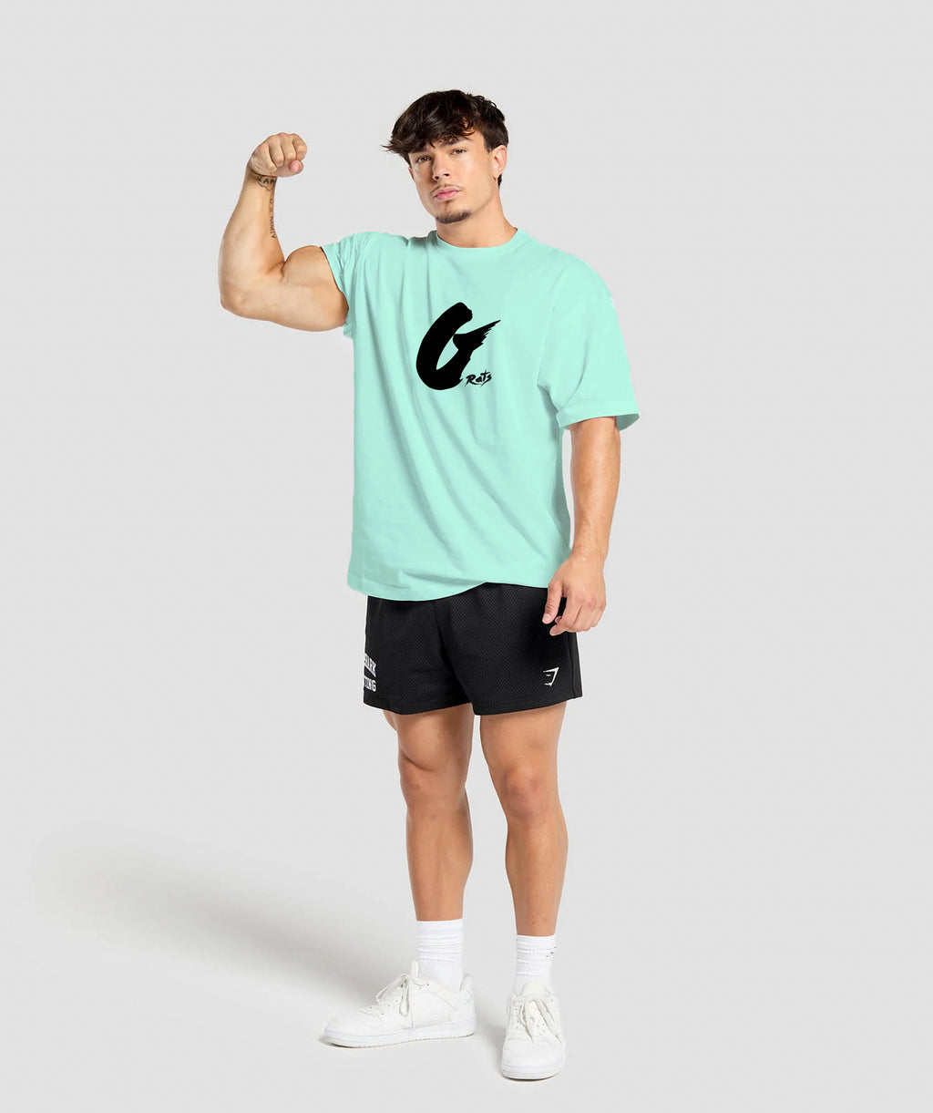 Oversized Baggy Crew Neck Tee - Gents