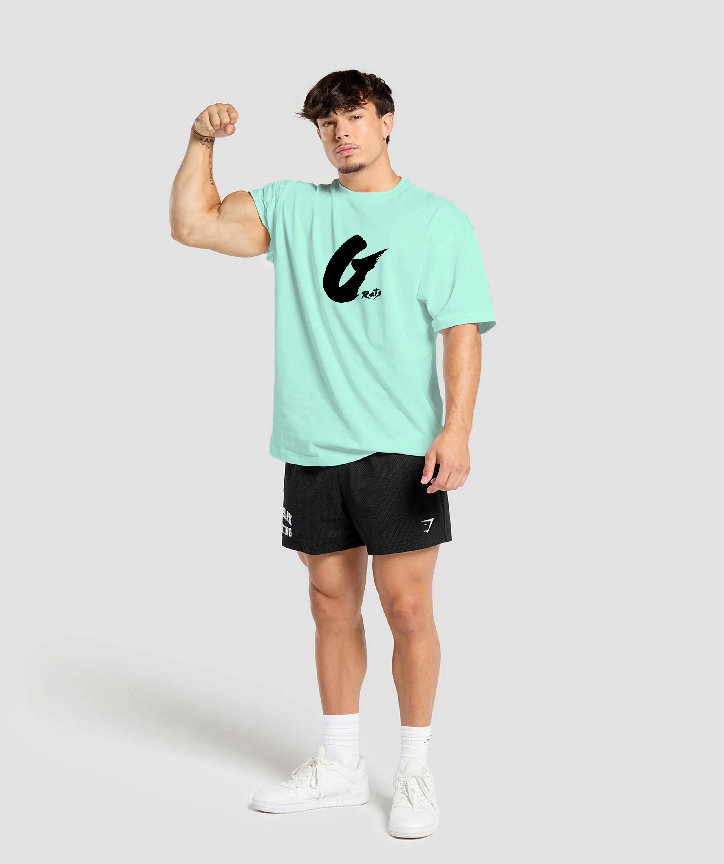 Oversized Baggy Crew Neck Tee - Gents