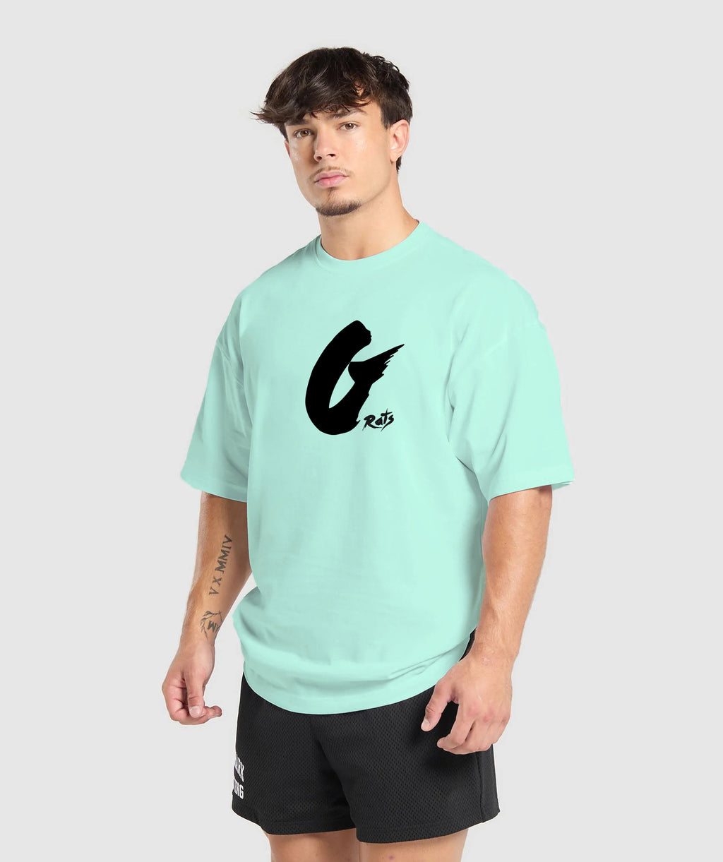 Oversized Baggy Crew Neck Tee - Gents