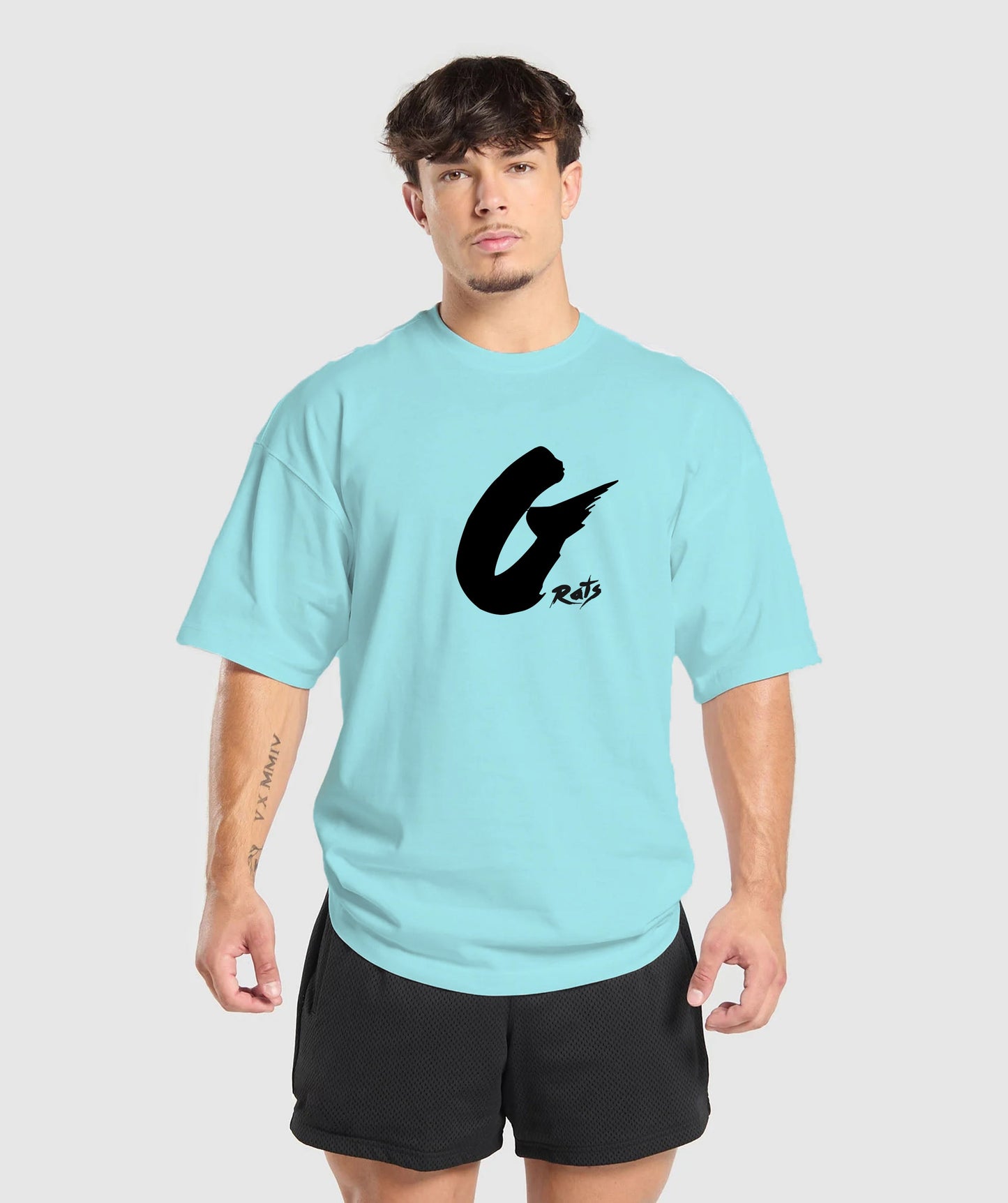 Oversized Baggy Crew Neck Tee - Gents