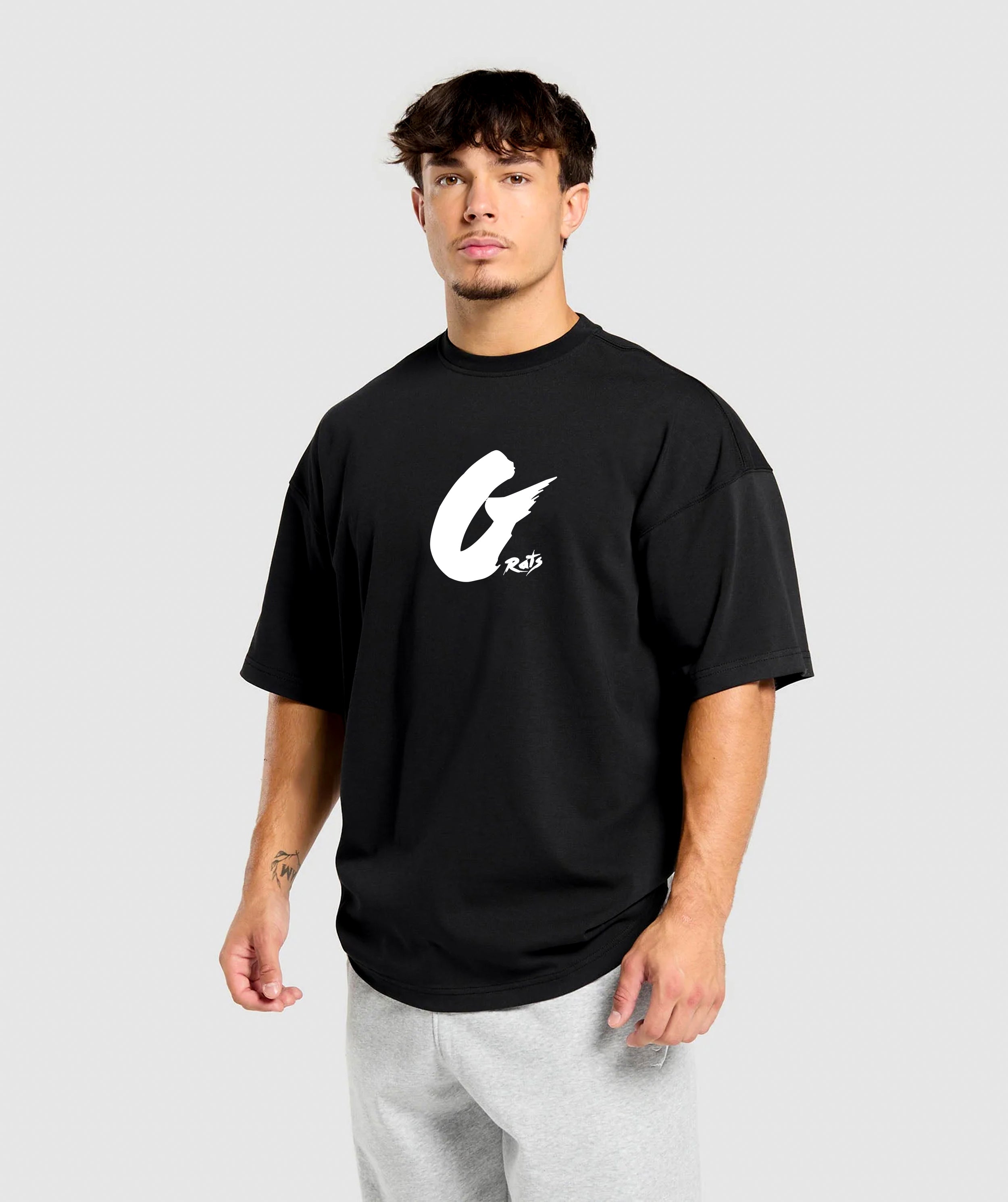 Oversized Baggy Crew Neck Tee - Gents