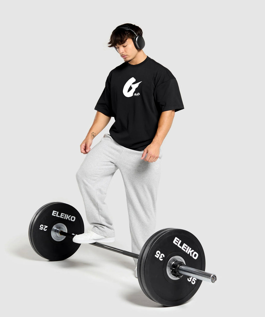 Oversized Baggy Crew Neck Tee - Gents