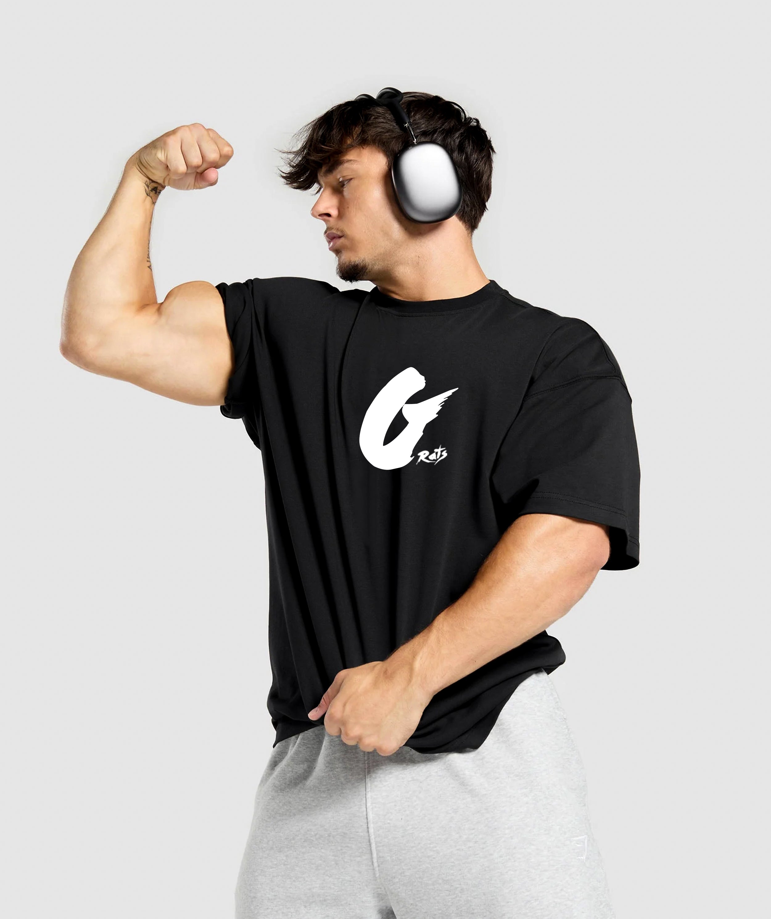 Oversized Baggy Crew Neck Tee - Gents