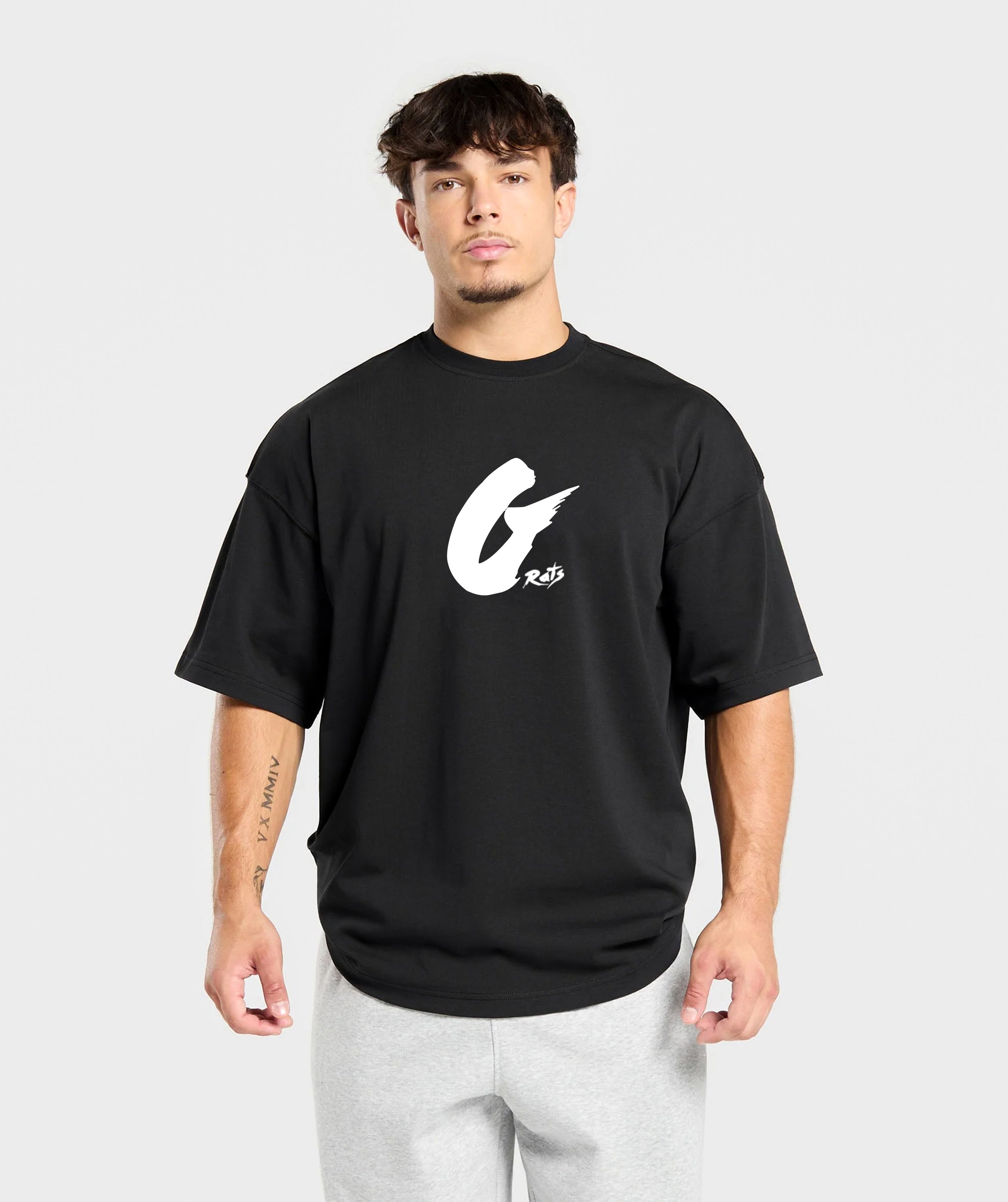 Oversized Baggy Crew Neck Tee - Gents