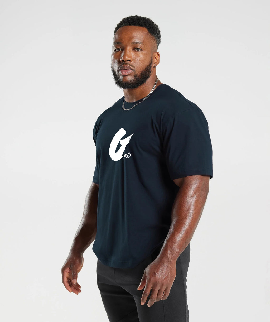 Oversized Baggy Crew Neck Tee - Gents