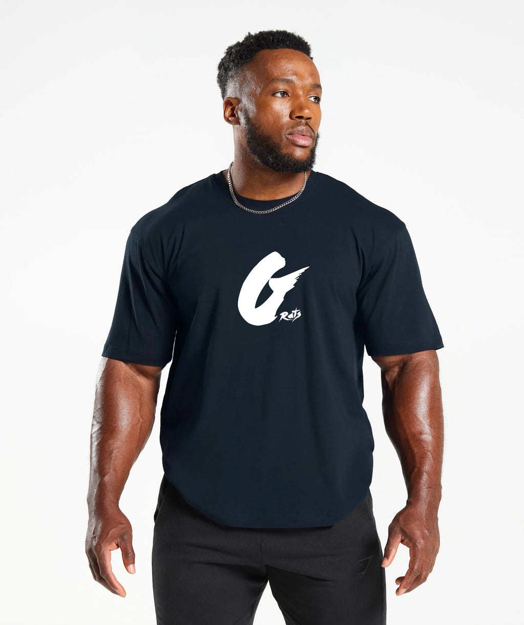 Oversized Baggy Crew Neck Tee - Gents