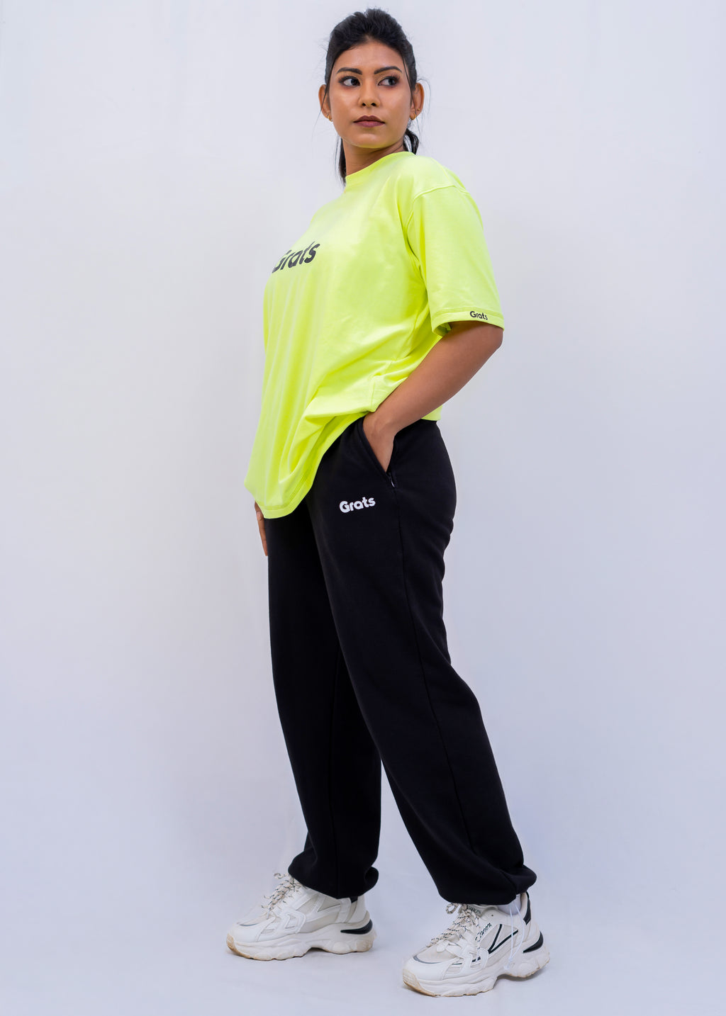 Toji Fushiguro’s Style Training Sweatpants - Baggy Fleece - Ladies* Free Shipping