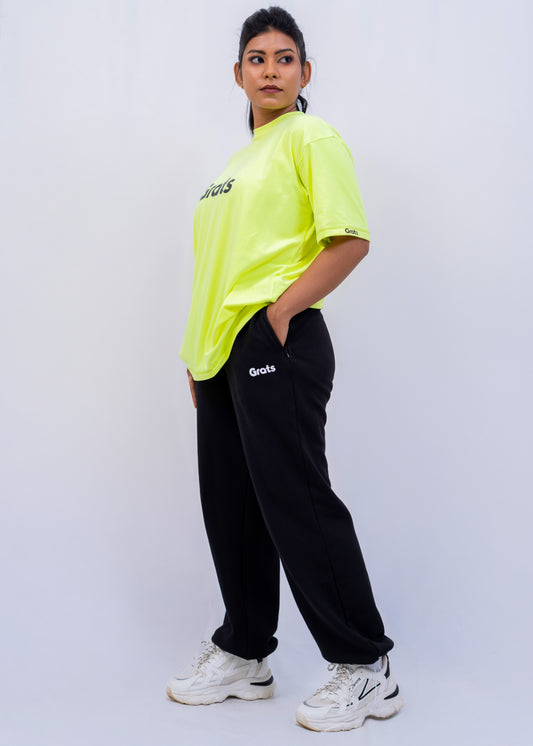 Toji Fushiguro’s Style Training Sweatpants - Baggy Fleece - Ladies